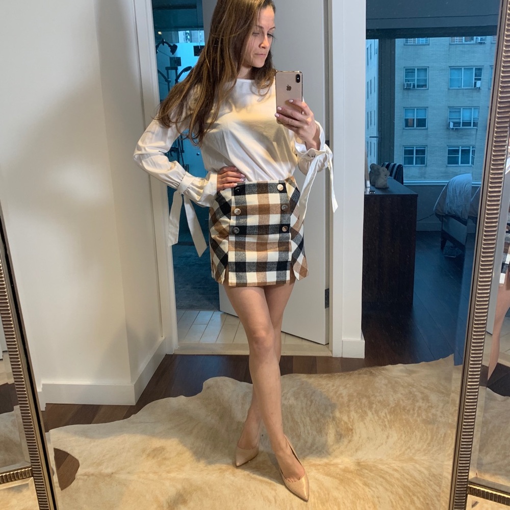 Plaid Skirt